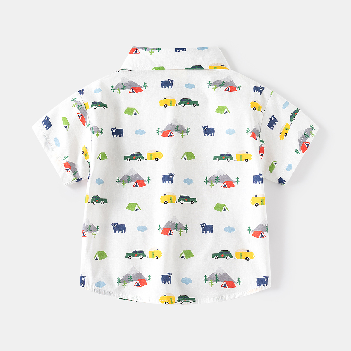 Boys' printed shirt 2025 summe - Baby Clothing Korea review and price