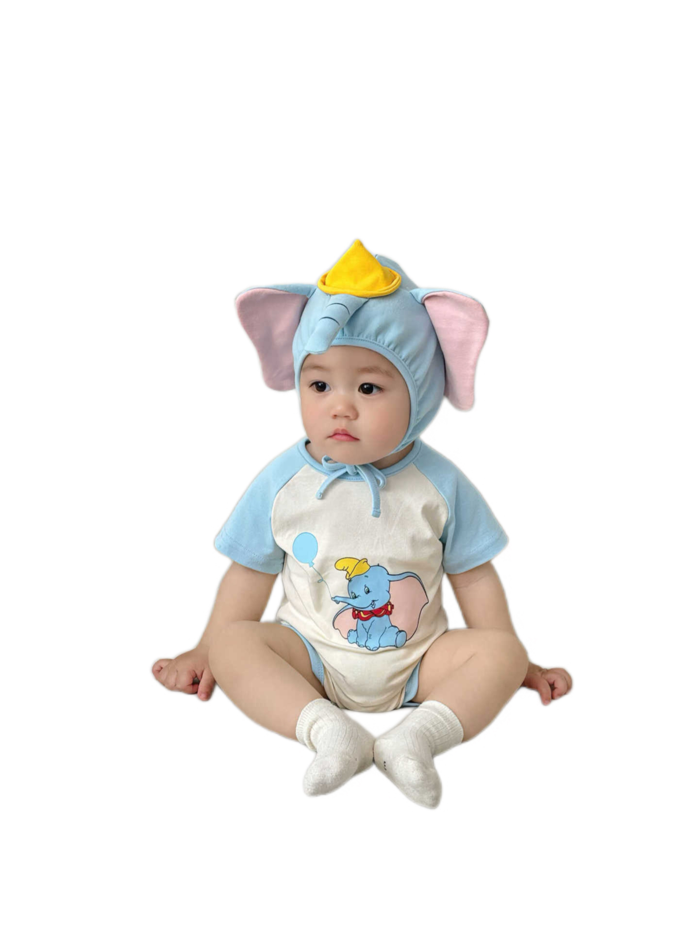3D Elephant Print Baby Onesie  - Baby Clothing Elephant review and price