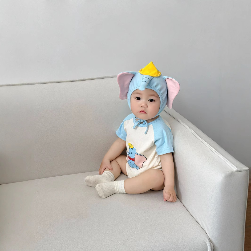 3D Elephant Print Baby Onesie  - Baby Clothing Elephant review and price