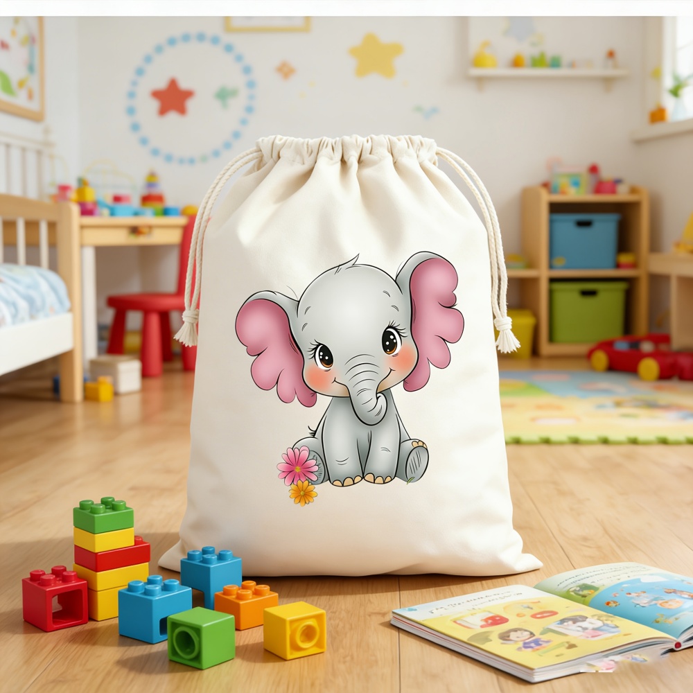 Custom Name Cartoon Baby Eleph - Baby Clothing Elephant review and price