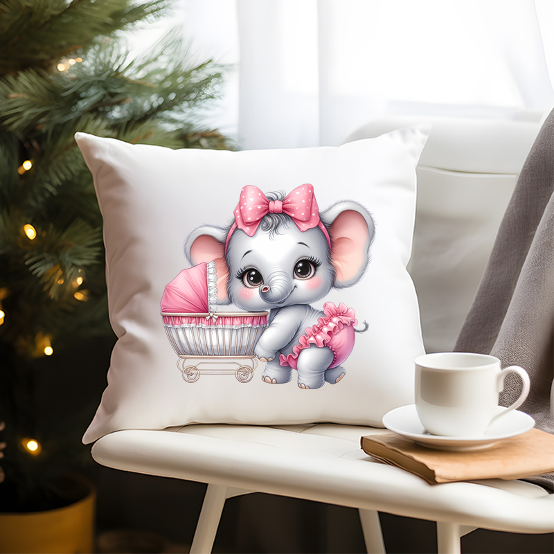 Landscape Pink Baby Iron On Tr - Baby Clothing Elephant review and price