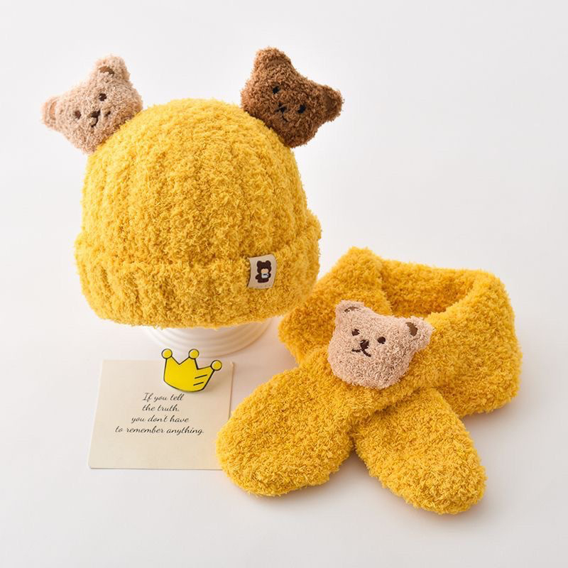 Baby Hat Scarf For Girls Boys  - Baby Clothing Jet review and price