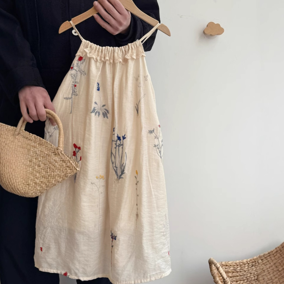 2025 Mori Pastoral Dress Girls - Baby Clothing Korea review and price
