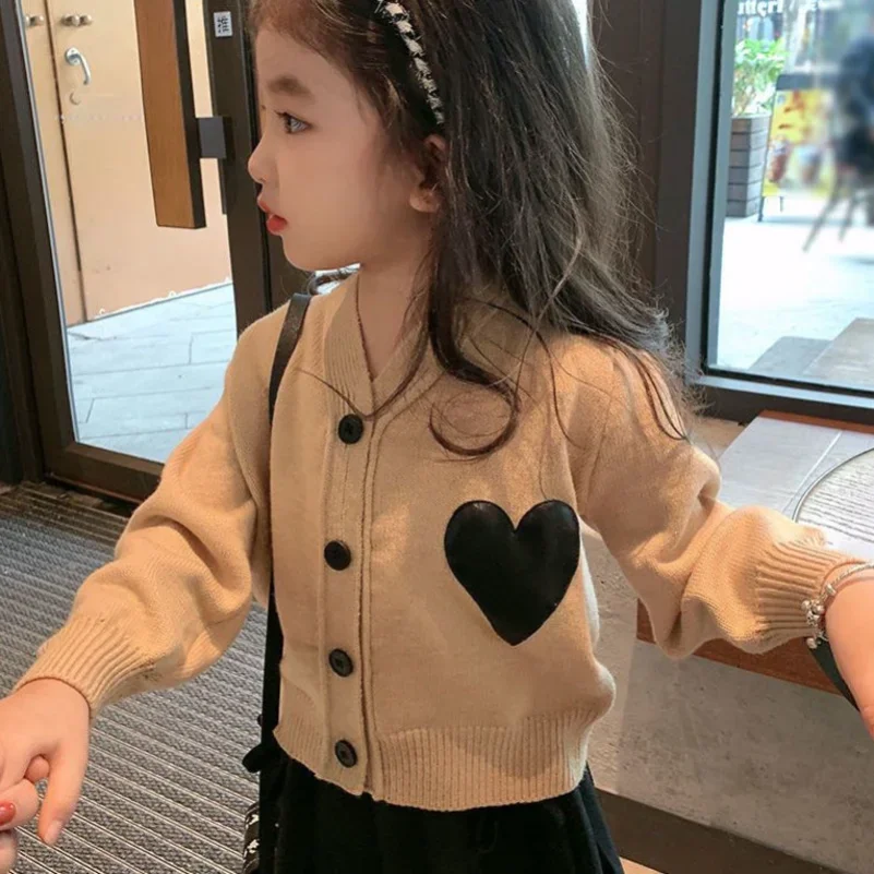 2023 Spring Autumn Girls Jumpe - Knit Cardigan Infant review and price