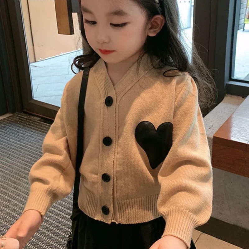2023 Spring Autumn Girls Jumpe - Knit Cardigan Infant review and price