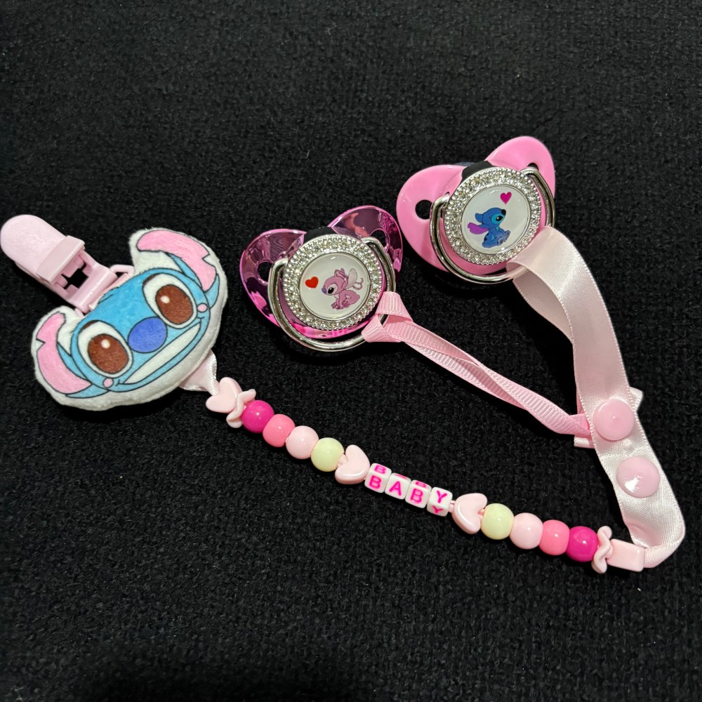 Baby Pacifier Clip Custom Name - Newborn Gift Set review and price