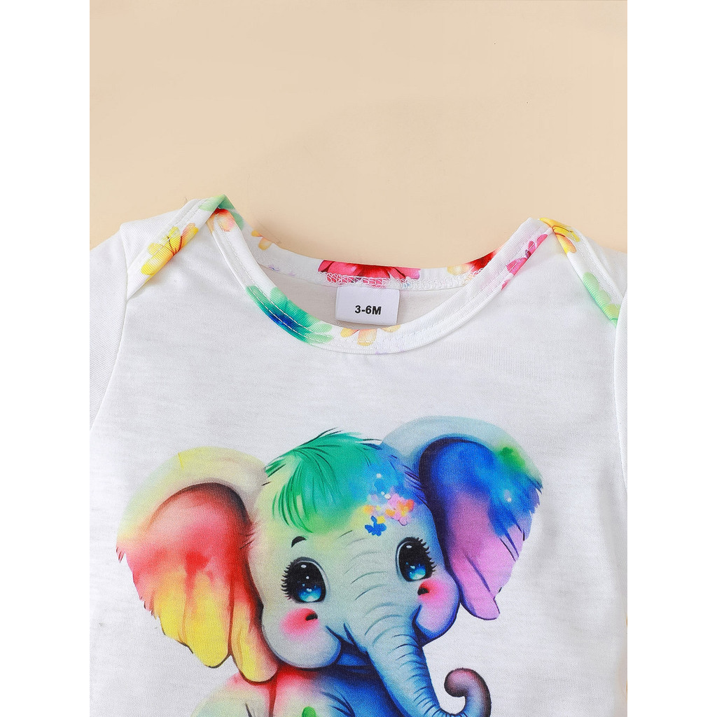 3PCS Newborn Baby Girl Clothin - Baby Clothing Elephant review and price
